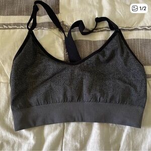 Women's Gray Sports Bra